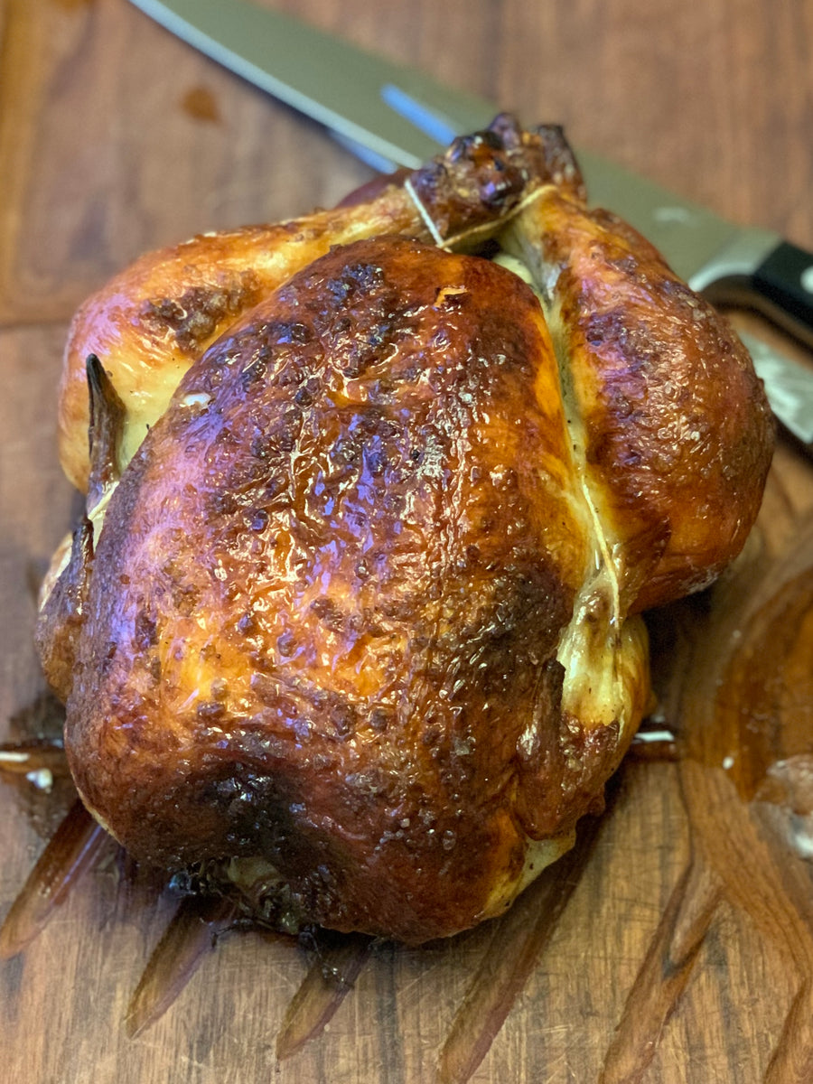 Buttermilk Brined Roast Chicken Catenus