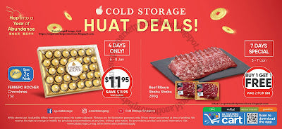 Cold Storage Huat Deals Promotion 05 January 2023