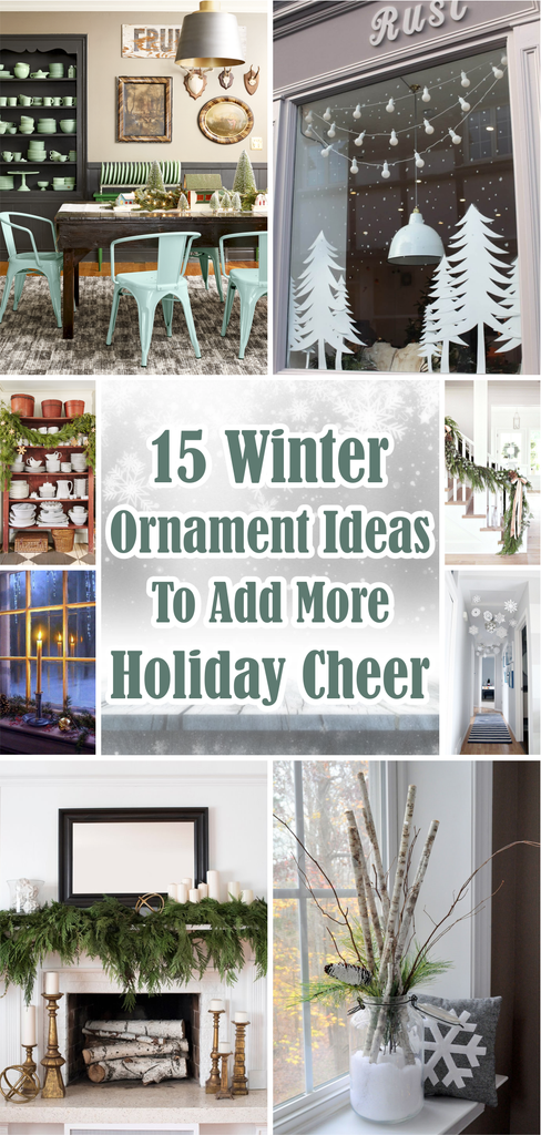 15 Winter Ornament Ideas to Add More Holiday Cheer to Your Home