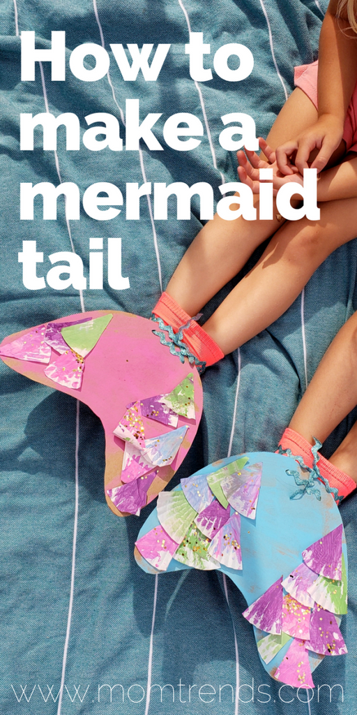 How to Make a Mermaid Tail Using Household Items