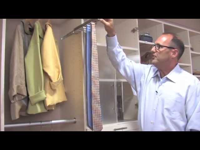 This versatile tie rack is great for tie storage as well as other items such as ladies necklaces