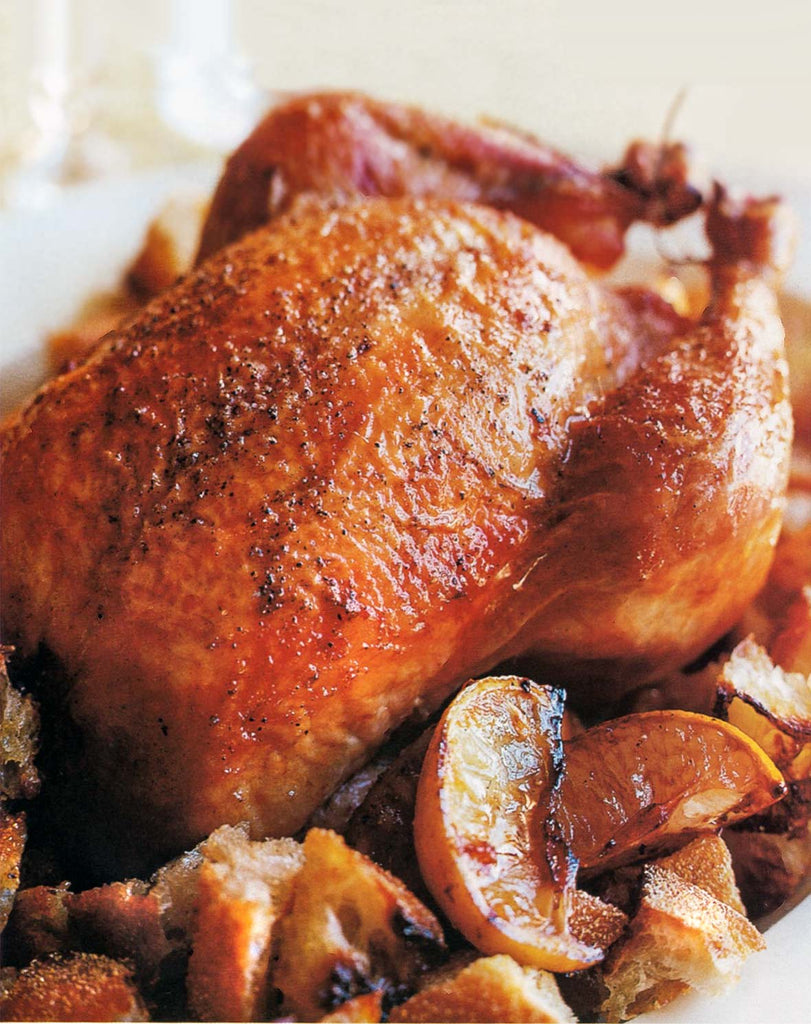 Ina Garten’s lemon chicken is “the best roast chicken I’ve ever made.” That’s what we hear time after time from everyone we know who makes this roast chicken from the Barefoot Contessa