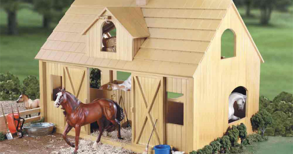 Breyer Deluxe Wood Horse Barn with Cupola Toy Model Only $39.99 Shipped (Regularly $195)