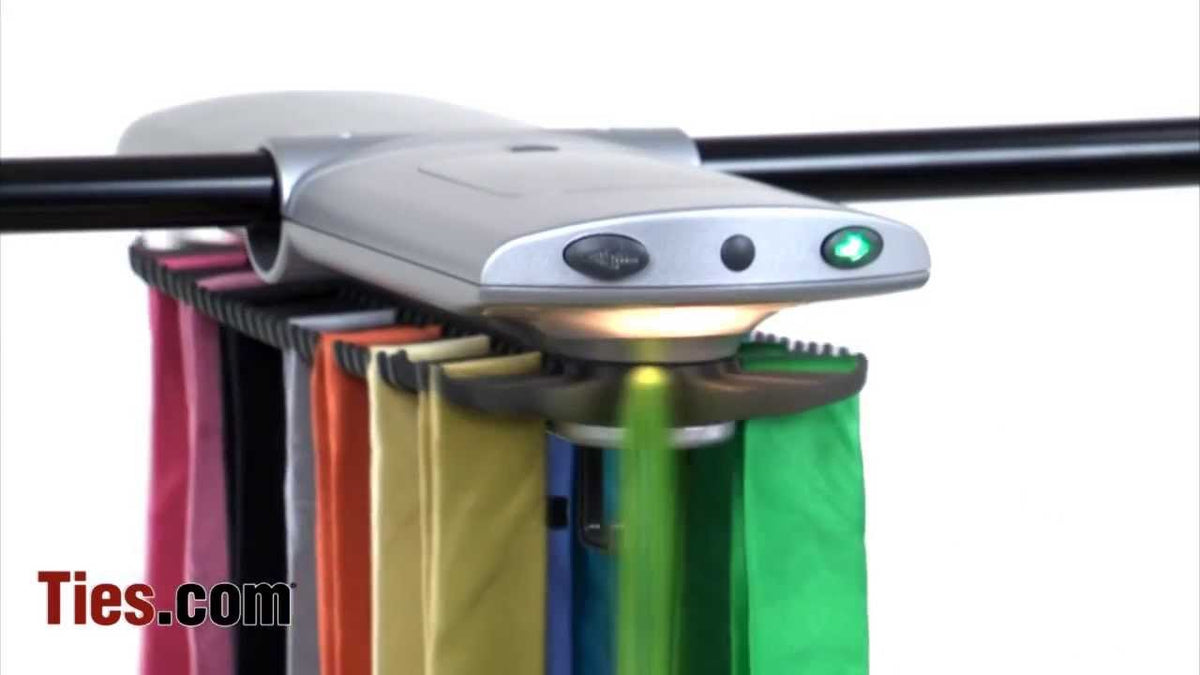 Electronic Tie Racks | Motorized Tie Rack Storage | Ties.com by Ties.c ...