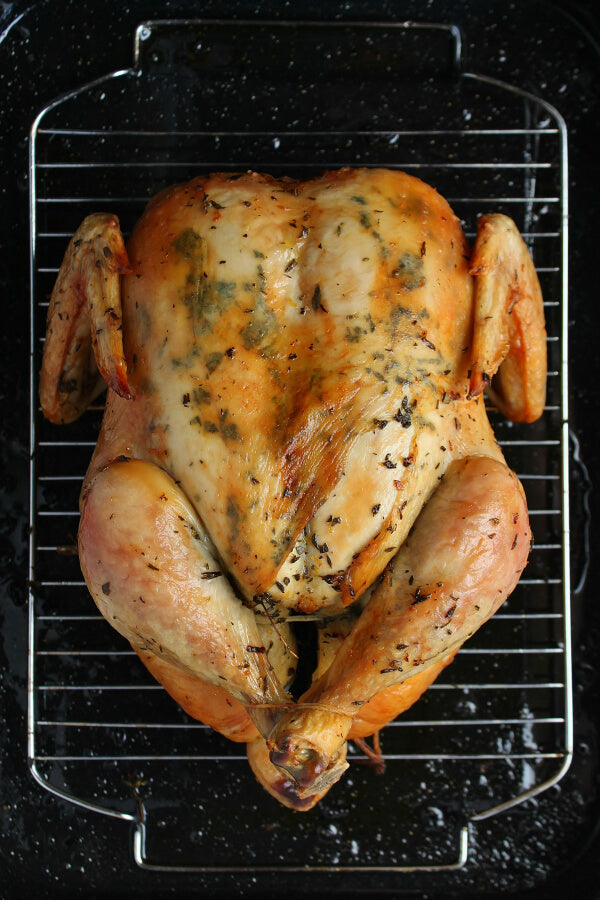 Lemon Herb Dry Brine Chicken Recipe