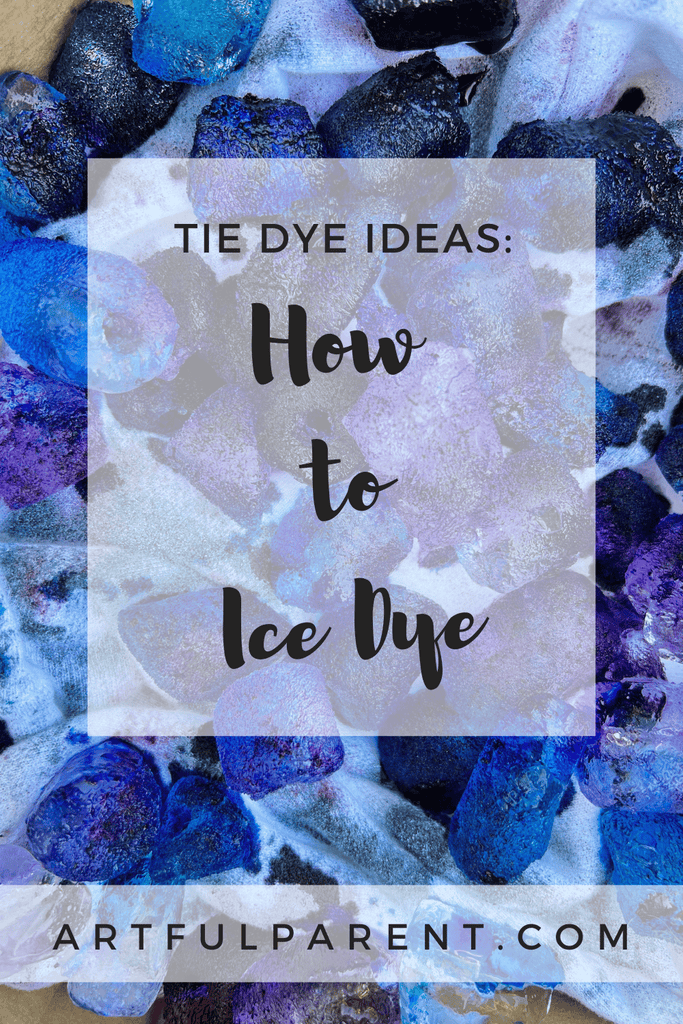 Tie Dye Ideas: How to Ice Dye