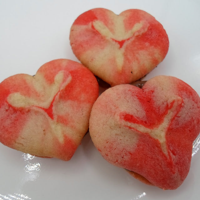 ♥Nutty for You♥ -Nutella Filled Spritz Sandwich Cookies