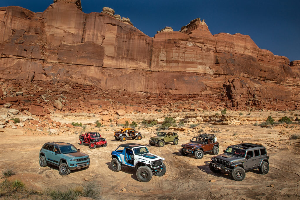 Jeep Storms Moab With Easter Safari Concept Off-Roaders