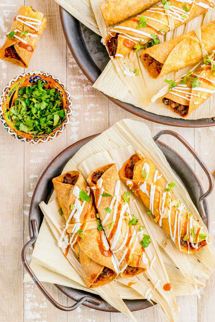 Air Fryer Beef Taquitos