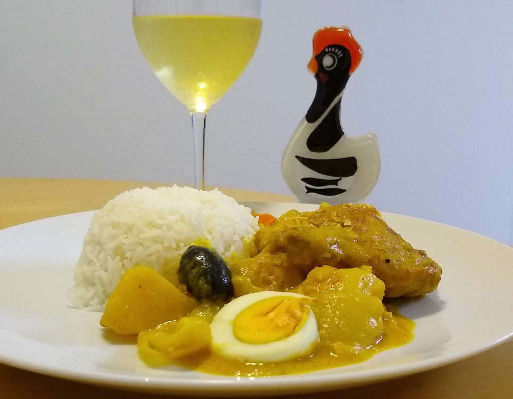 Galinha à Portuguesa (Macanese Chicken)