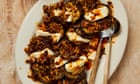 Meera Sodha’s vegan recipe for aubergine and silken tofu with tahini and crispy chilli spring onions | The new vegan