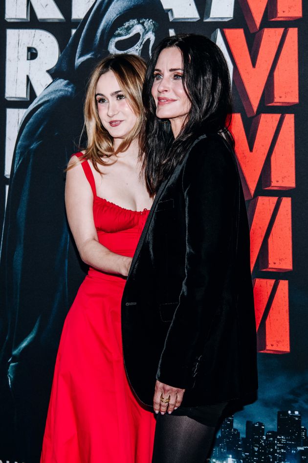 Courteney Cox Makes Rare Public Appearance With Daughter Coco At Scream VI Premiere