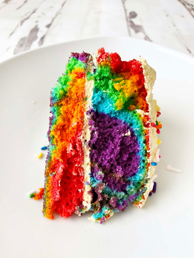 Rainbow Soda Cake
