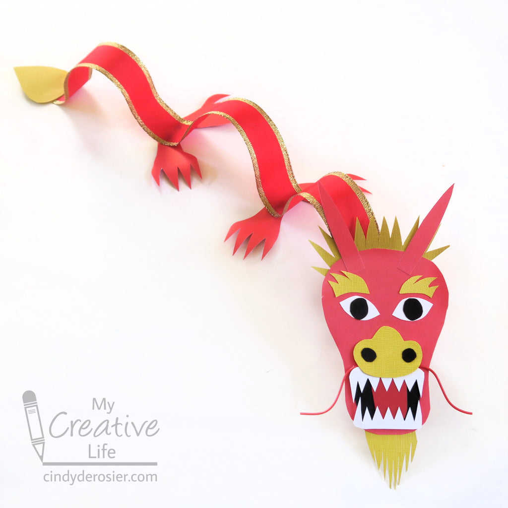 Chinese New Year Ribbon Dragon