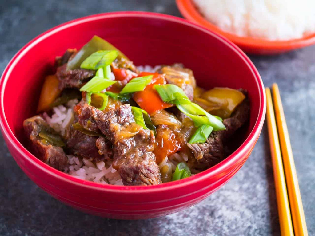 Instant Pot Pepper Steak