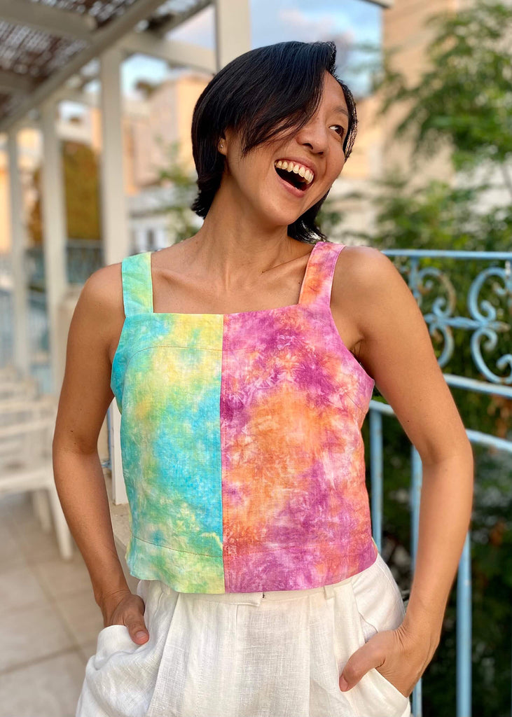 Sewing a Tie-Dye Reynolds with Geri: Part 1