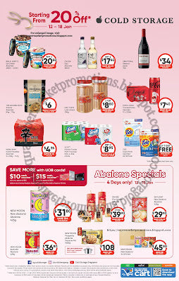 Cold Storage CNY Abalone Specials 12 - 15 January 2023