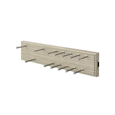 Martha Stewart Living 13-Hook Sliding Belt/Tie Rack