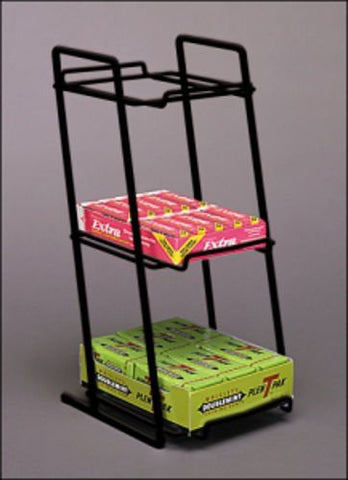 New One Black 3 Tier 10 Candy Gum Boxed Goods Counter Black Display Rack