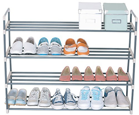 UNIWARE 19013 4-Tier Shoe Rack