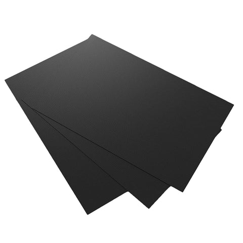 GuteKüchen Black Multi-Purpose Teflon Sheets, Set of 3, 23” x 16” Heavy Duty, Heat Resistant, Non-Stick, Reusable Cooking, Baking and Grilling Mats, An All-in-One Revolutionary Kitchen Accessory.