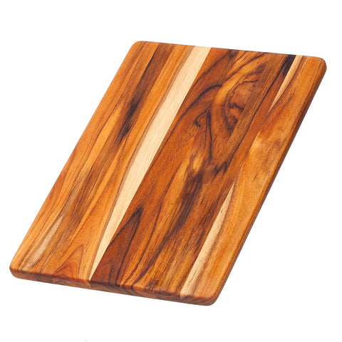 Teakhaus Teak Cutting Board - Rectangle Chopping And Serving Board (13.75 x 9.5 x .55 in.) - By